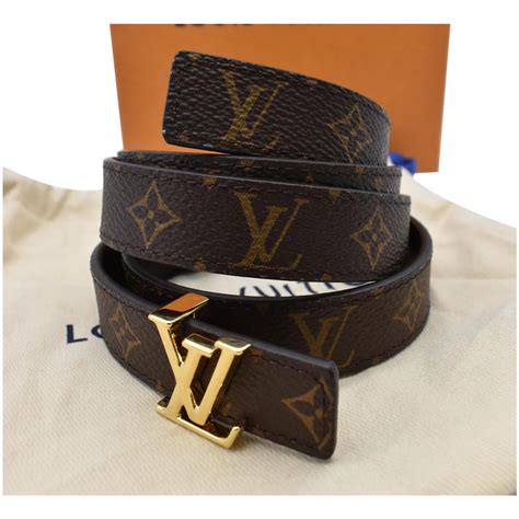 lv initiales 30mm belt notch